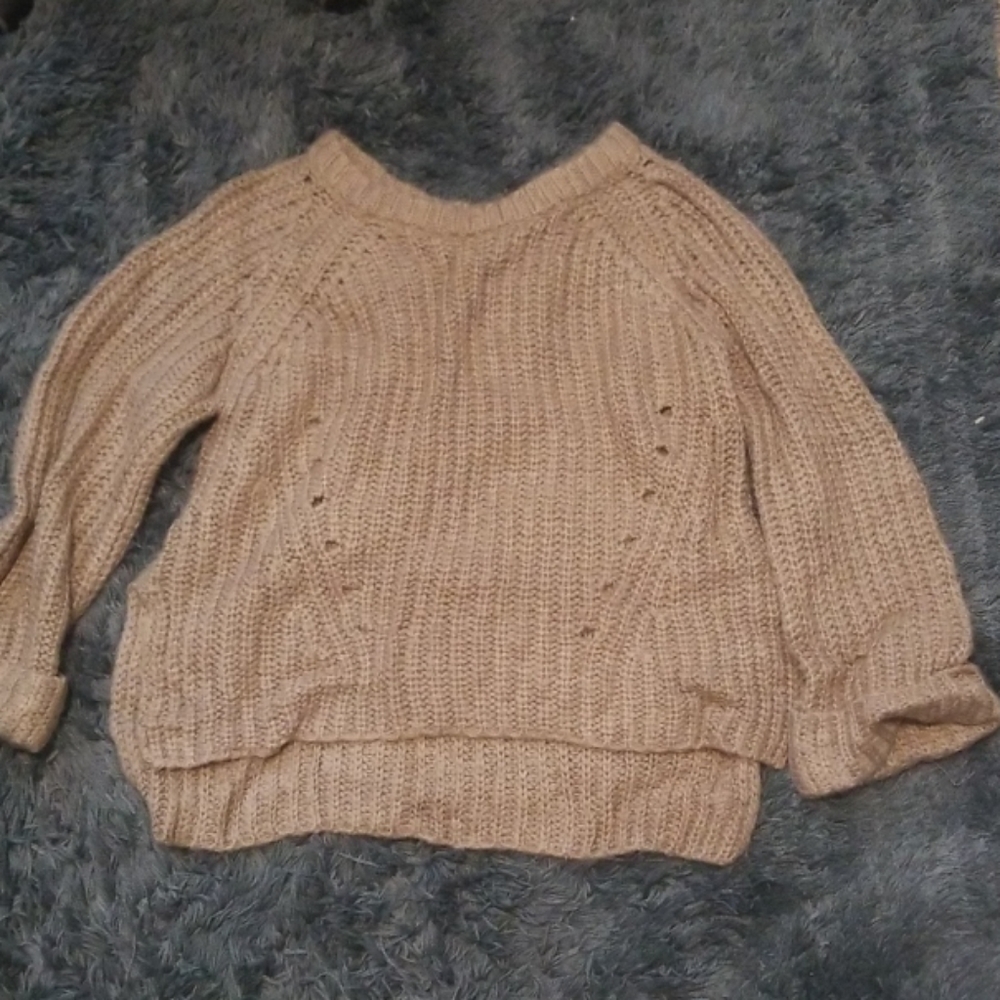 Brown sweater